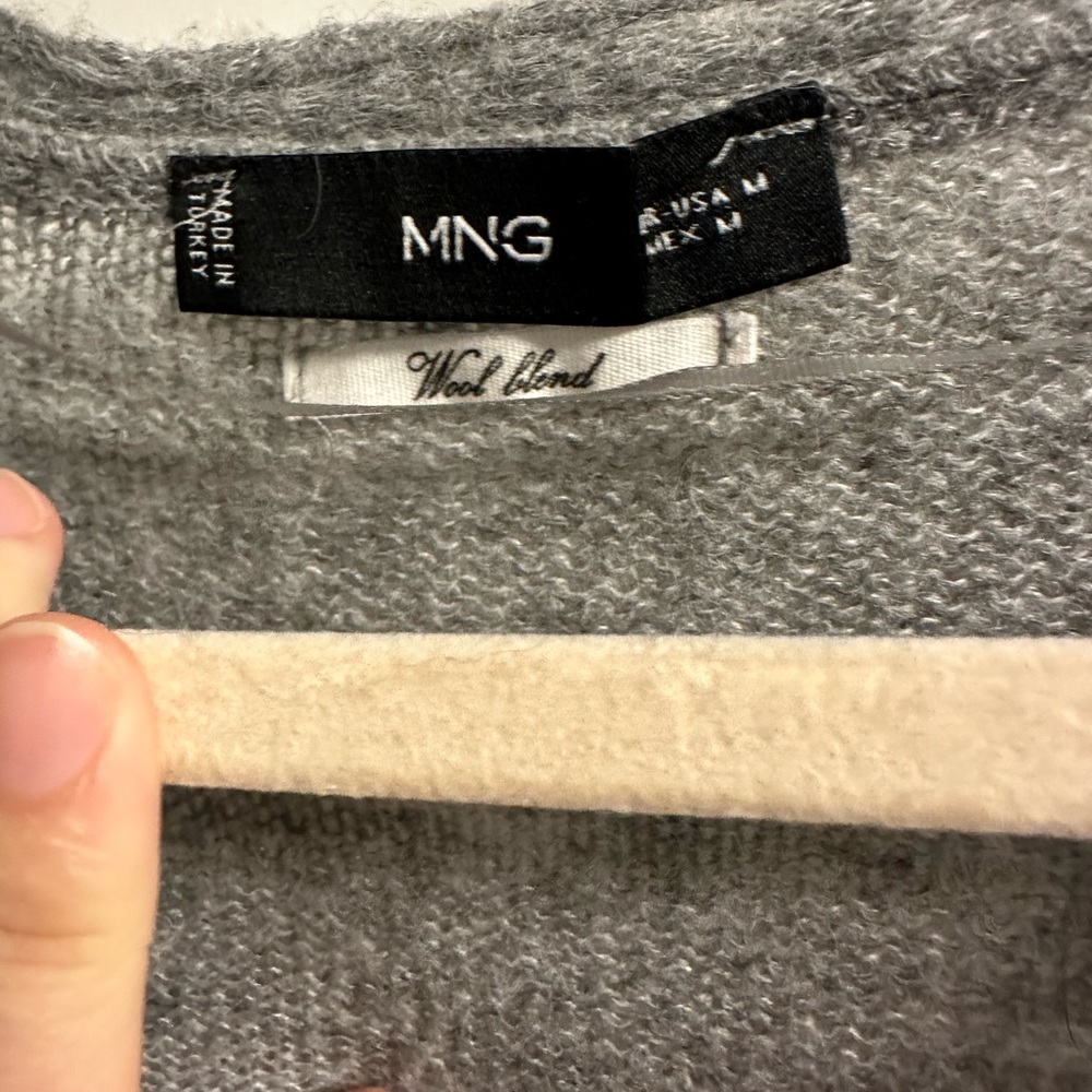 Wool blend Mango cardigan - Picture 4 of 5